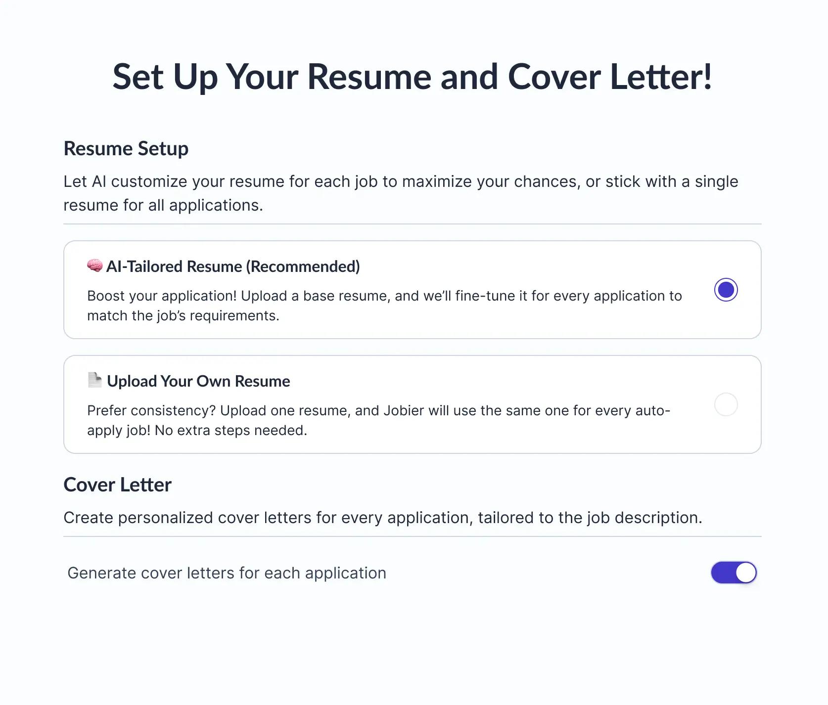 Customize Applications